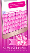 Stilvoll Rosa Tastaturen screenshot 1