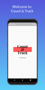 Count and Track - Easy Click Tap Counter & Trace screenshot 2