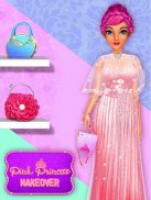 Pink Princess Makeup & Makeover Dress up Salon screenshot 1