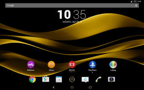 Black & Gold Theme for Xperia screenshot 8