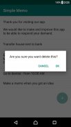 Simple Memo - QuickStart! screenshot 5