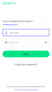 Signify Service Tag screenshot 1