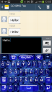Blue Keyboard screenshot 2