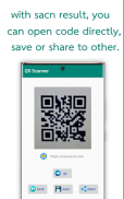 QR code reader barcode scanner screenshot 1