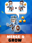 Merge Defenders Heroes screenshot 1