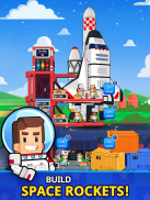 Rocket Star - Idle Space Factory Tycoon Game screenshot 1