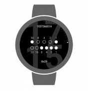 Binary Watch Face screenshot 9