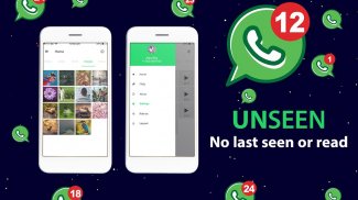 Unseen : No Last Seen or Read, Hidden Chat unseen screenshot 5