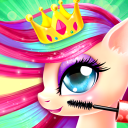 Princess Pony Beauty Makeover: Unicorn Salon Icon