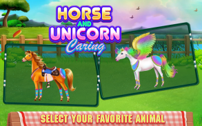 Horse and Unicorn Caring screenshot 1