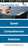 Speed Reading Tips screenshot 0