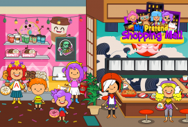 My Pretend Mall - Kids Shopping Center Town Games screenshot 2