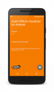 Effets Audio Equalizer screenshot 7
