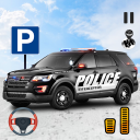 Modern Police Car Parking - Car Games Icon