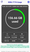 BSNL FTTH Usage screenshot 2