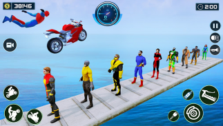 Superhero Bike Stunt: Bike Sim screenshot 3