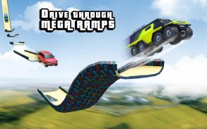 Mega Ramp Cruiser Car Stunt Racing Games 2018 screenshot 13