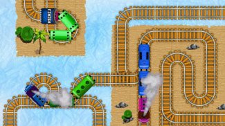 Train Track Maze Puzzle Game screenshot 0