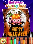 Halloween Coloring Page Games screenshot 0