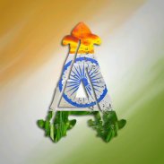 India Flag Photo DP Letter Art screenshot 14