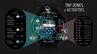 Weather watch face W5 screenshot 4
