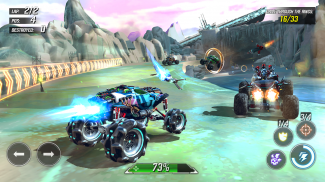 レース：ロケットアリーナカーエクストリーム screenshot 1