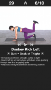 Daily Butt Workout - Lower Body Fitness Exercises screenshot 1