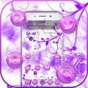 Purple Butterfly Theme