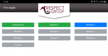 Respect Group Program Player screenshot 2