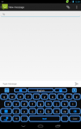 Blue Glow Keyboard screenshot 8