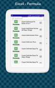 MS Excel Formula Function Shortcut Offline app screenshot 6