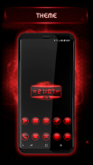 Chip Red Theme - Art Fine Always On Display screenshot 1