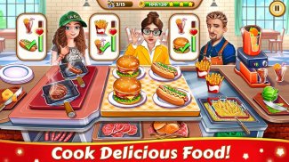 Crazy Cooking: Restaurant Craze Chef Cooking Games screenshot 1