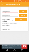 Strings Creator FREE for Android screenshot 6