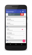 Password Vault screenshot 1