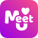 MeetU-Obrolan video acak dengan gadis cantik Anda Icon