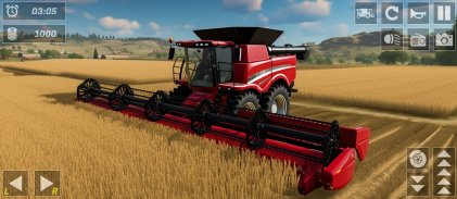 รถแทรกเตอร์เกษตรเกษตร - เกมฟาร์ม screenshot 4