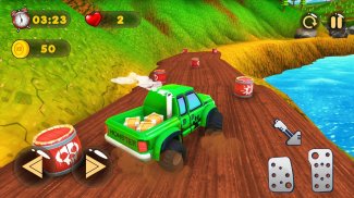 Dirt track monster truck: Driving legends screenshot 3