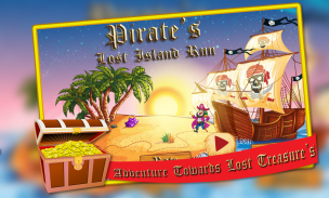 Lost Island Run pirata screenshot 0
