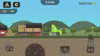 Truck Transport 2.0 - Carrera de camiones screenshot 0