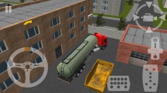 Semi Driver Trailer Parking 3D screenshot 0