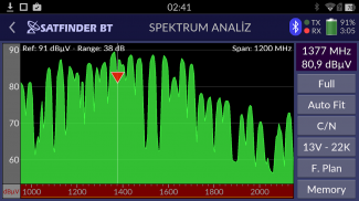 SATFINDER BT DVB-S2 screenshot 5