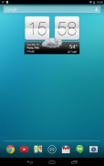 Sense V2 Flip Clock & Weather screenshot 4