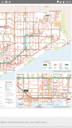 TORONTO SUBWAY STREETCAR BUS SYSTEM MAP  トロント 多伦多 screenshot 7