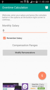 Overtime Calculator screenshot 0