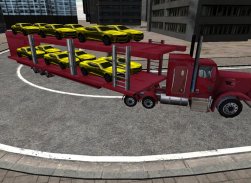 कार ट्रांसपोर्टर पार्किंग खेल screenshot 10