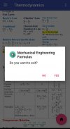 Mechanical Engineering Formula screenshot 0