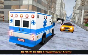 Ambulance Rescue Driving 2017 screenshot 4