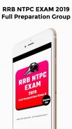 RRB NTPC EXAM 2019 - Full Preparation Group D 2019 screenshot 4