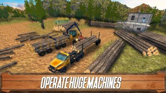 Sawmill Driver: Logging Truck & Forest Harvester screenshot 7